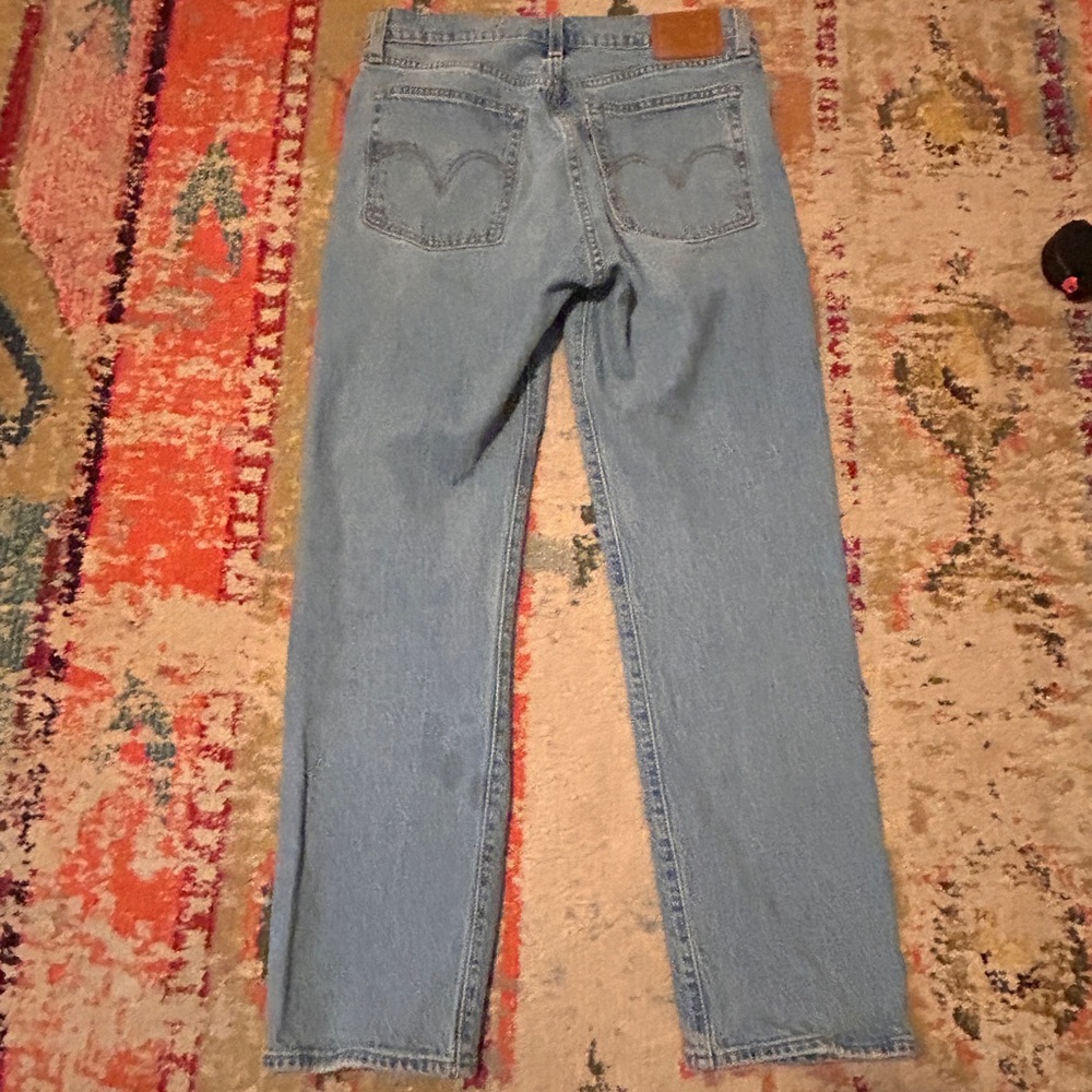 Levi’s Medium Wash Wedgie Straight Ankle Women’s Jeans. Size 27 - Picture 9 of 13